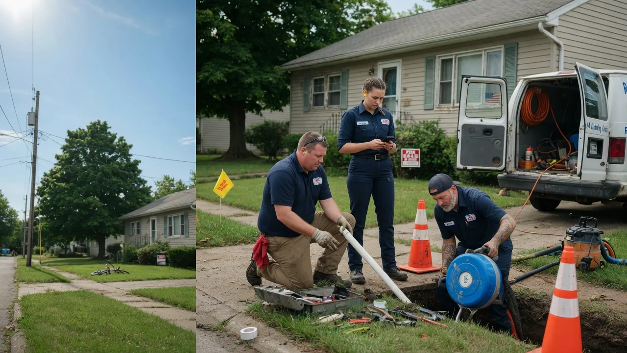 Sewer Line Repair in Maysel, WV near me